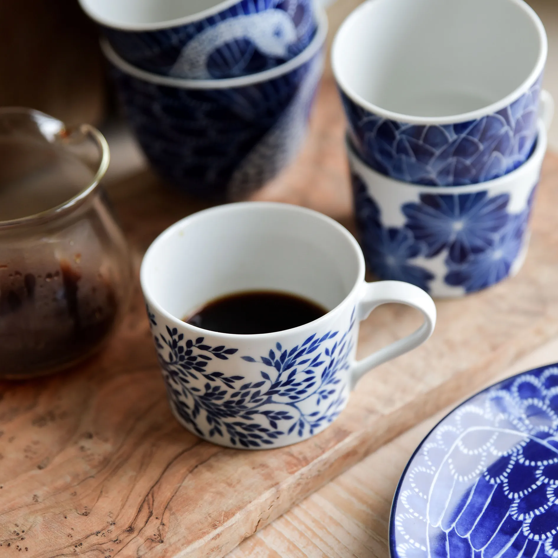 Botanica Tasse mit Henkel, Myrte Götefors Porslin