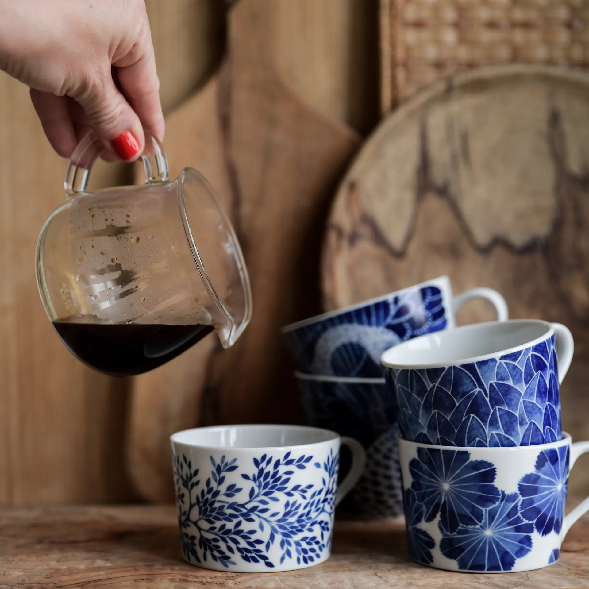 Botanica Tasse mit Henkel, Myrte Götefors Porslin