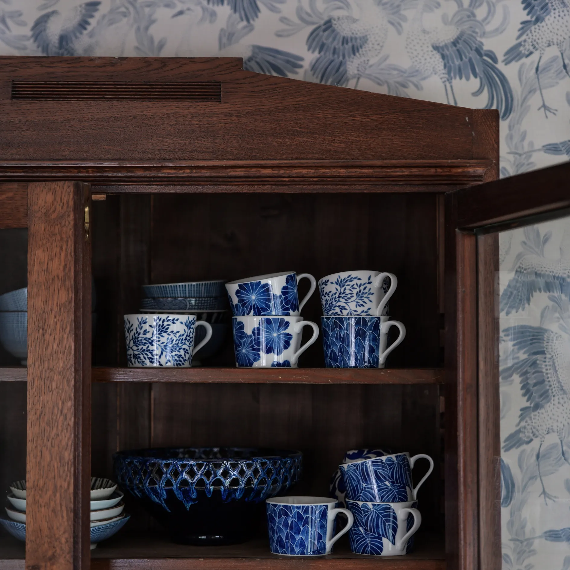 Botanica Tasse mit Henkel, Myrte Götefors Porslin