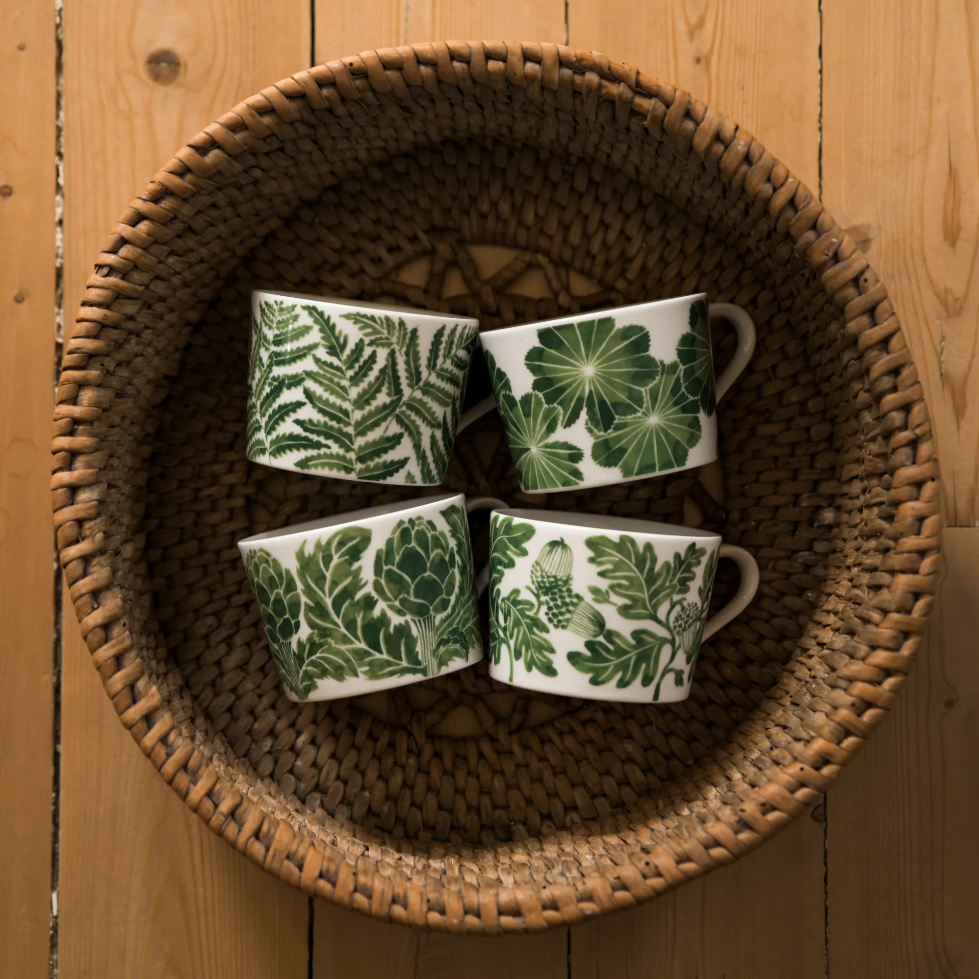 Fern Tasse 24 cl, Grün Götefors Porslin