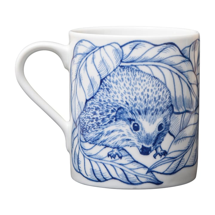Hedgehogs awakening Tasse 35cl, Blau Götefors Porslin