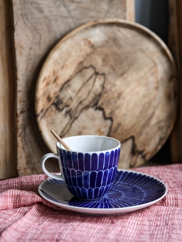 Selma Tasse Feder blau - 41 cl - Götefors Porslin