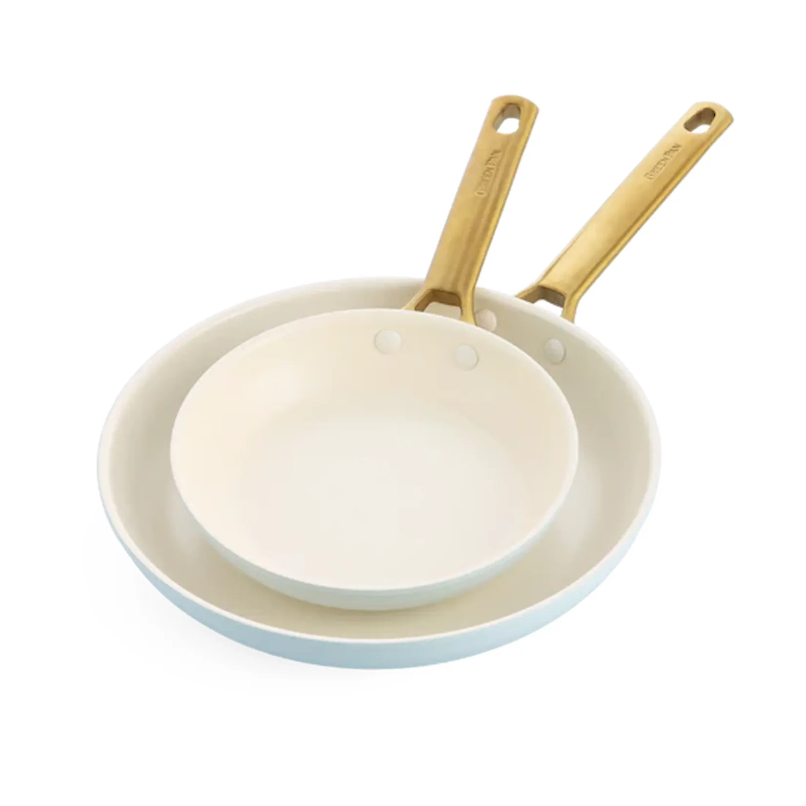 Padova Bratpfannenset 20 + 26 cm, Light blue GreenPan