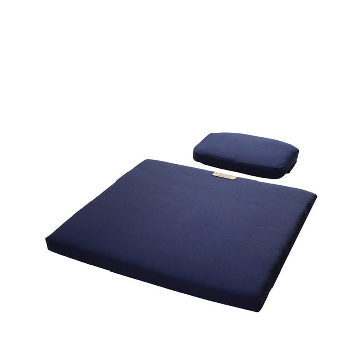 A3 Polsterset Nacken-/Sitzkissen - Sunbrella blau - Grythyttan Stålmöbler