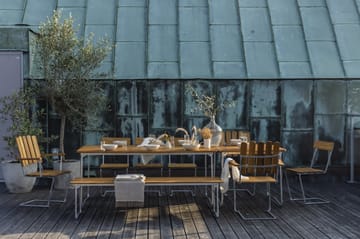 B31 Esstisch - Eiche geölt- Gestell warmverzinkt - Grythyttan Stålmöbler