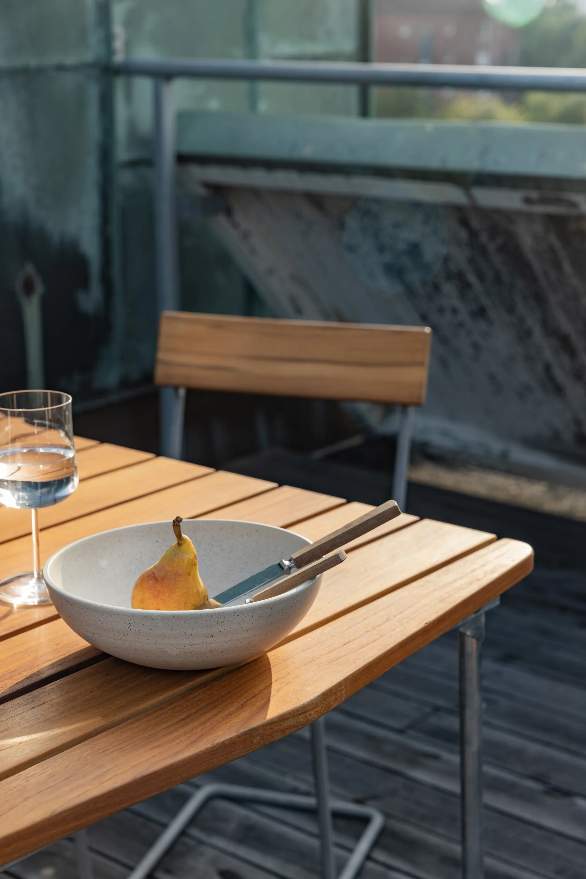 B31 Esstisch, Eiche geölt- Gestell warmverzinkt Grythyttan Stålmöbler