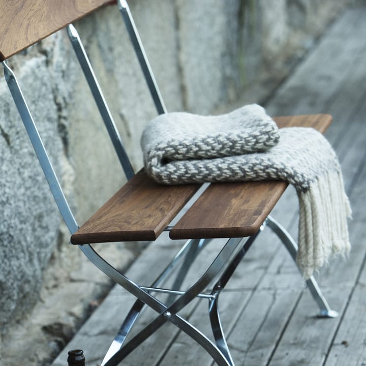 Biergarten-Sofa, Teak-Gestell warmverzinkt Grythyttan Stålmöbler