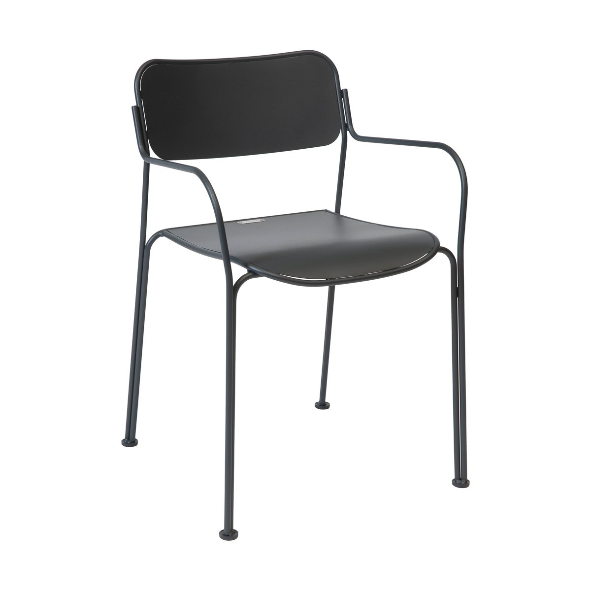 Grythyttan Stålmöbler Chair Libelle Stuhl Graphitgrau