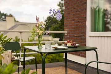 Libelle Tisch - Grün - Grythyttan Stålmöbler