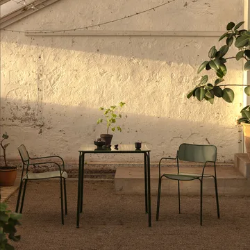 Libelle Tisch - Grün - Grythyttan Stålmöbler