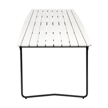Table B31 Esstisch 230 cm - Weiß lackierte Eiche-Schwarz - Grythyttan Stålmöbler