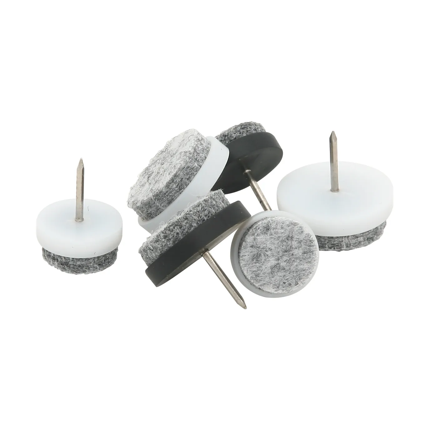 Guardian Filzgleiter mit Nagel Ø20 mm 8er-Pack, Weiß Guardian