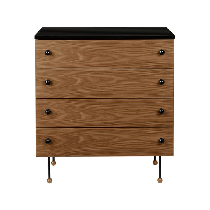 62 Dresser Kommode - American walnut, 4 Schubladen - GUBI