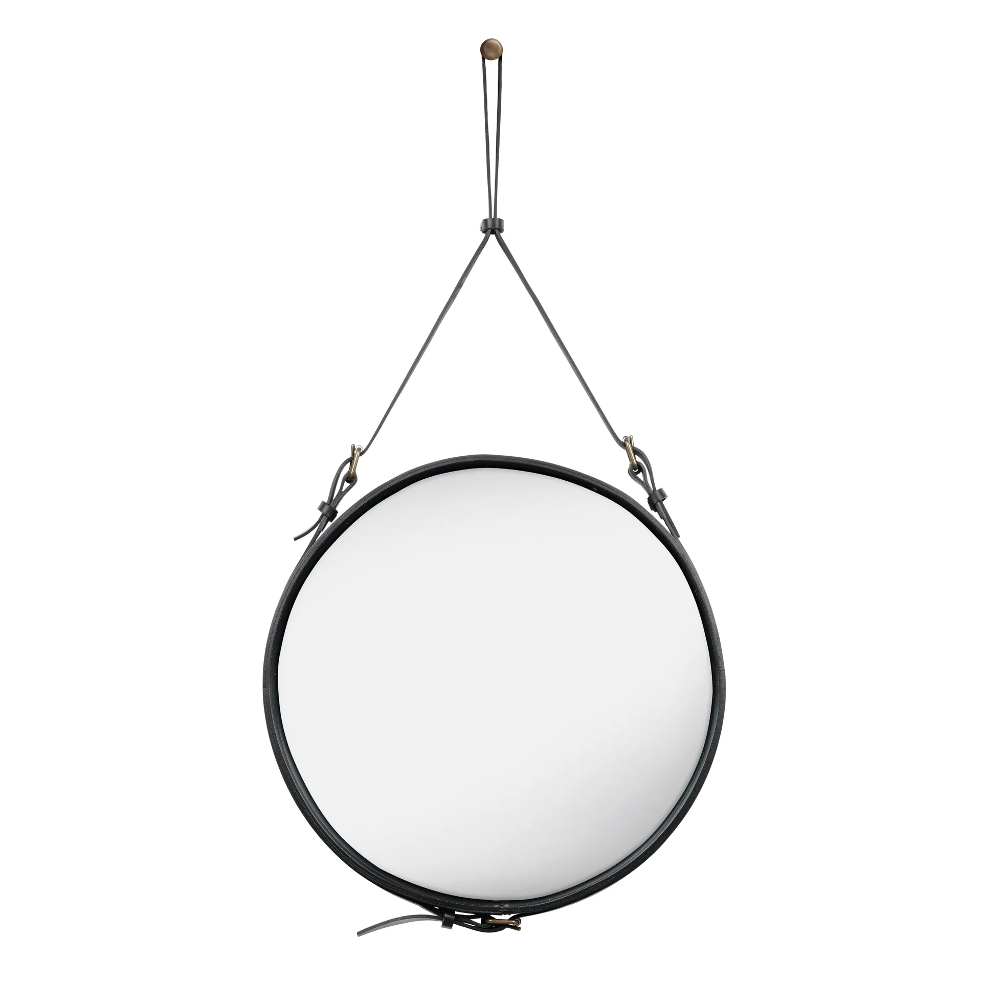 Adnet Circulaire Spiegel M, Schwarz GUBI