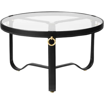 Adnet Couchtisch Ø70cm - Schwarz - GUBI