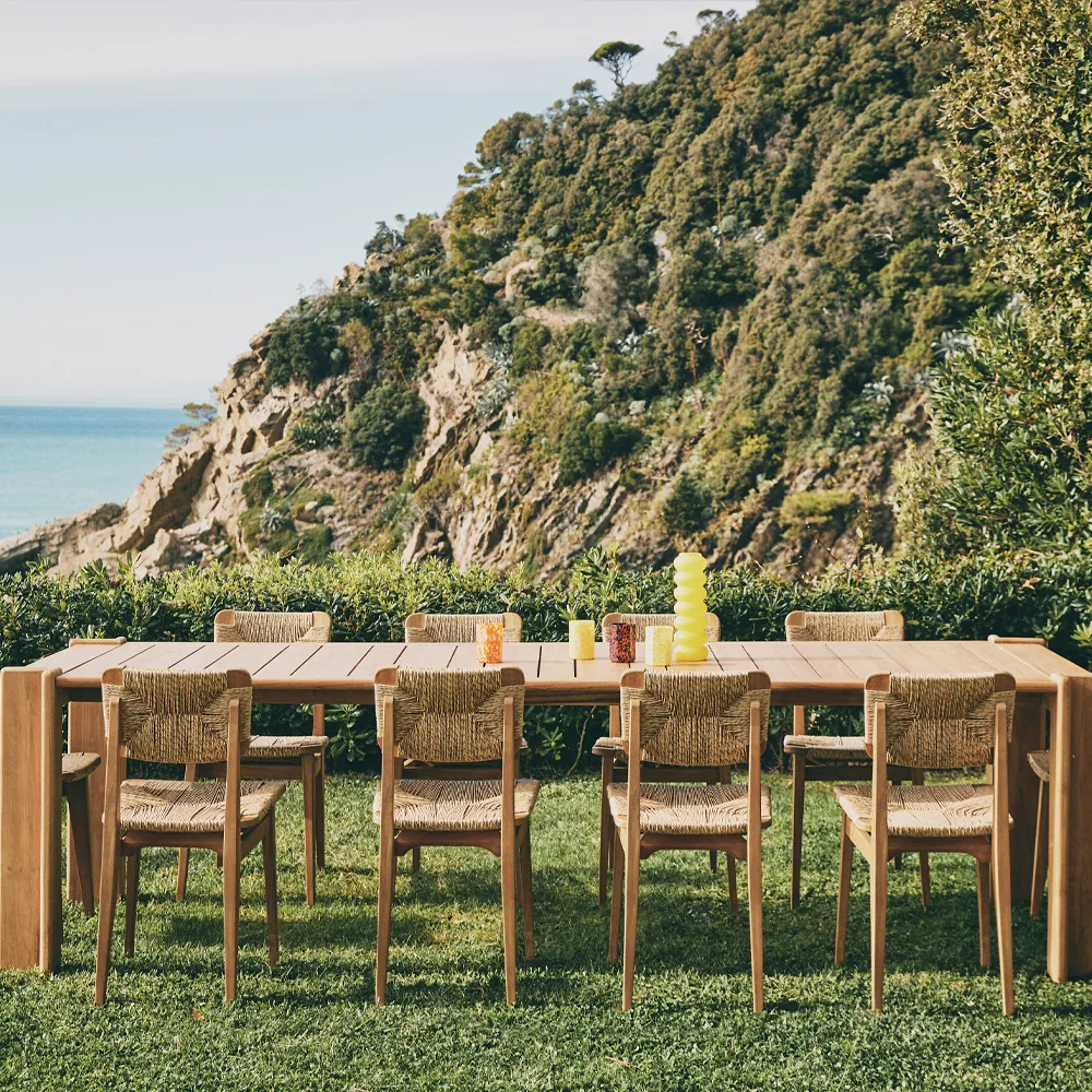Atmosfera Esstisch, Teak, 209x105 cm GUBI