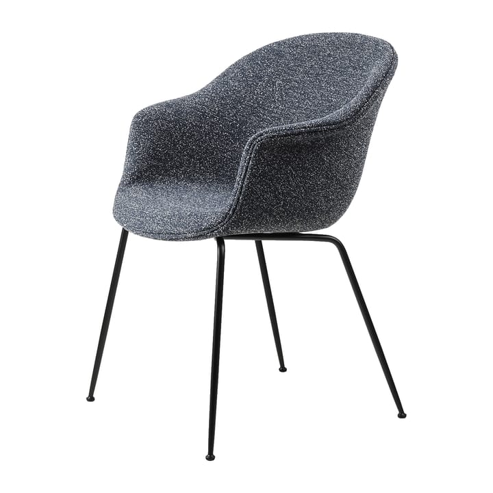 Bat Dining Chair Fully Upholstered Stuhl - Around bouclé 023-black - GUBI