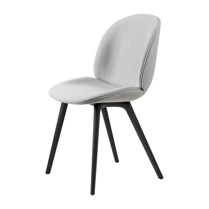 Beetle dining chair fully upholstered-plastic base - Remix  3 nr.123-black - GUBI