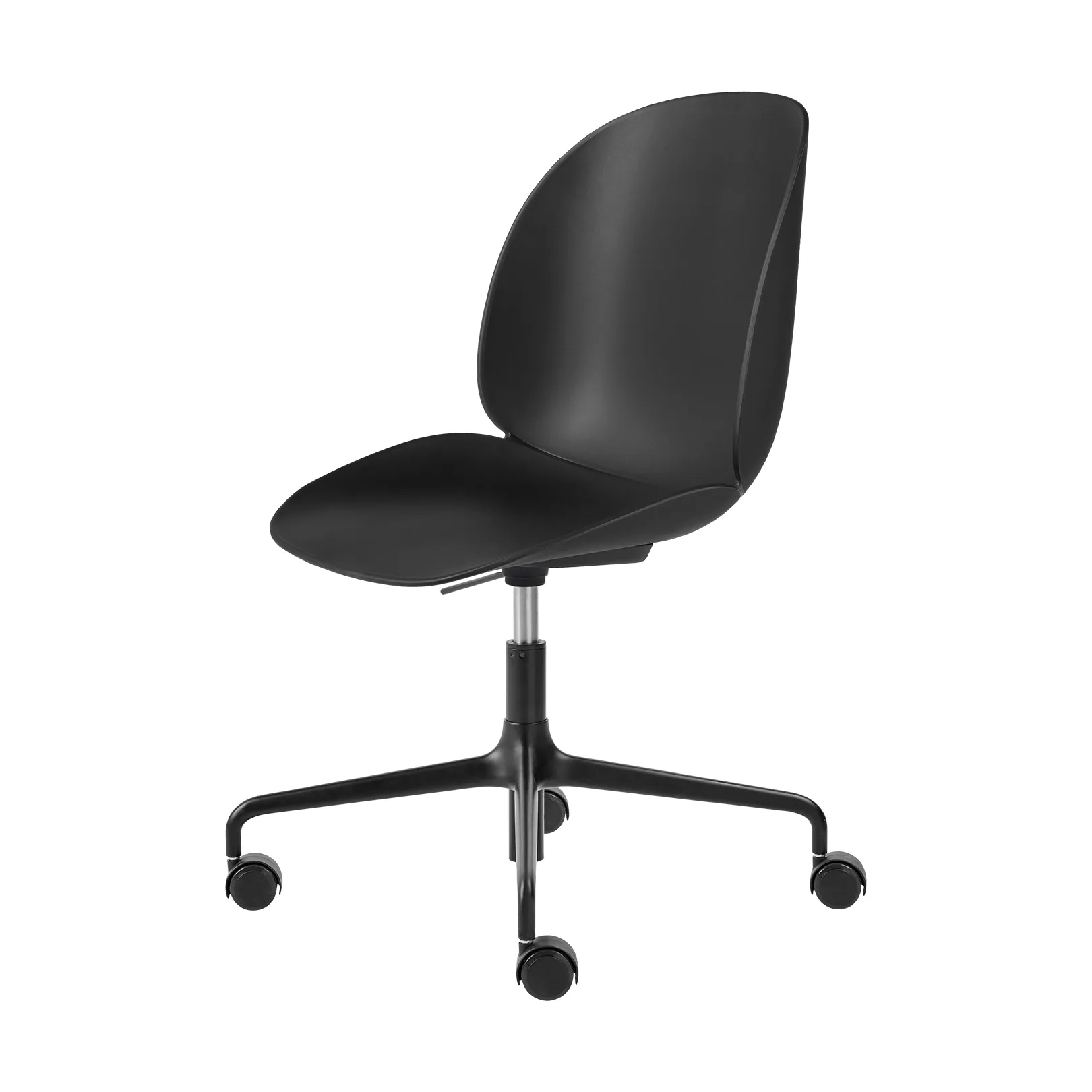 Beetle Meeting Chair Bürostuhl, Black-black GUBI