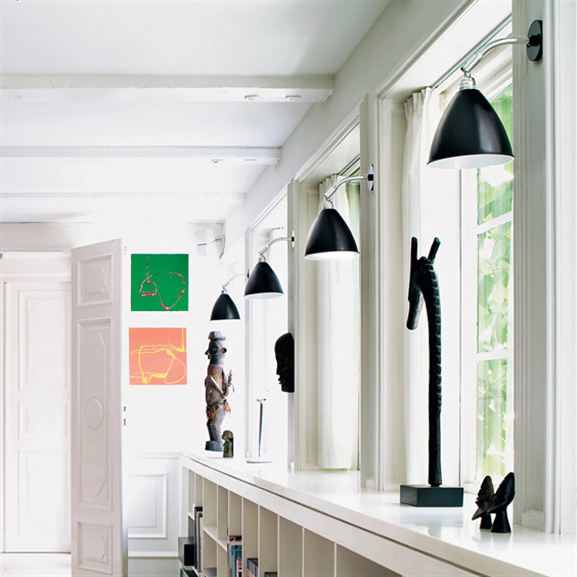 Bestlite BL7 Wandleuchte, Schwarz / Chrom GUBI