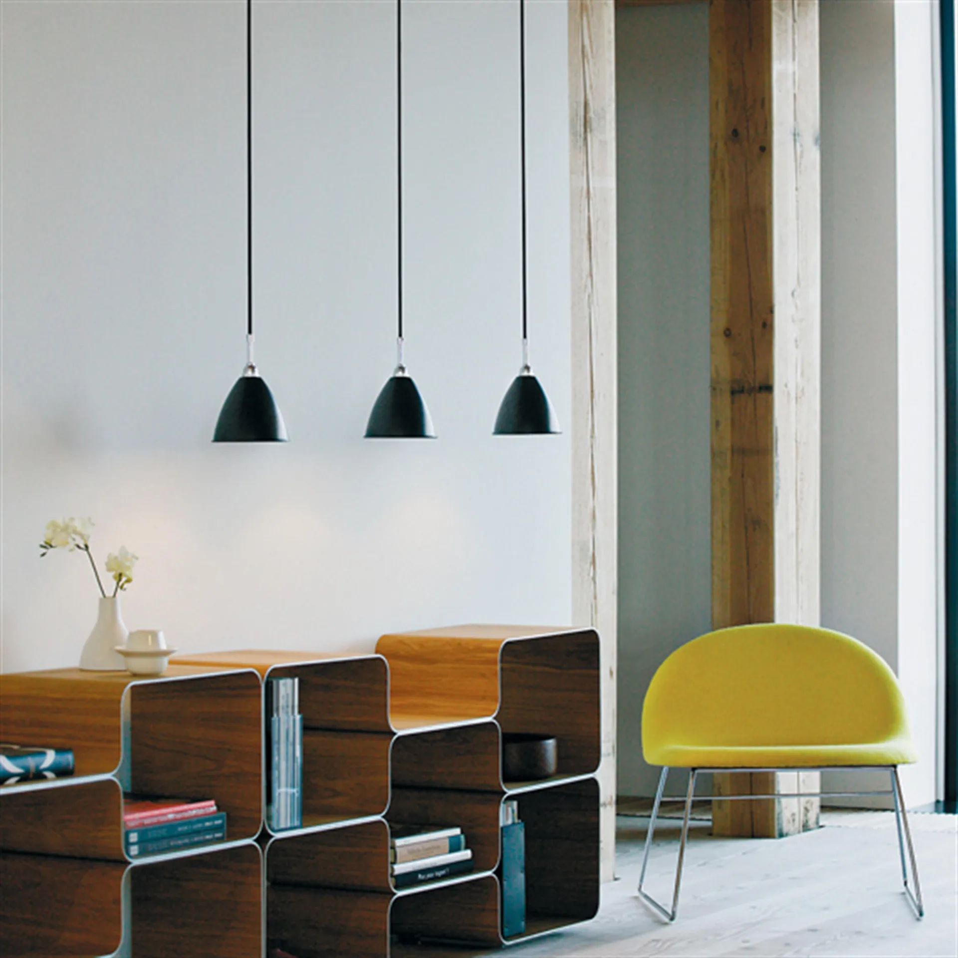 Bestlite BL9S Pendelleuchte, Schwarz / Chrom GUBI