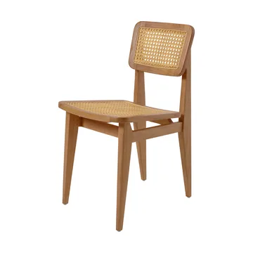 C-chair Outdoor Stuhl - All french cane-natural teak - GUBI