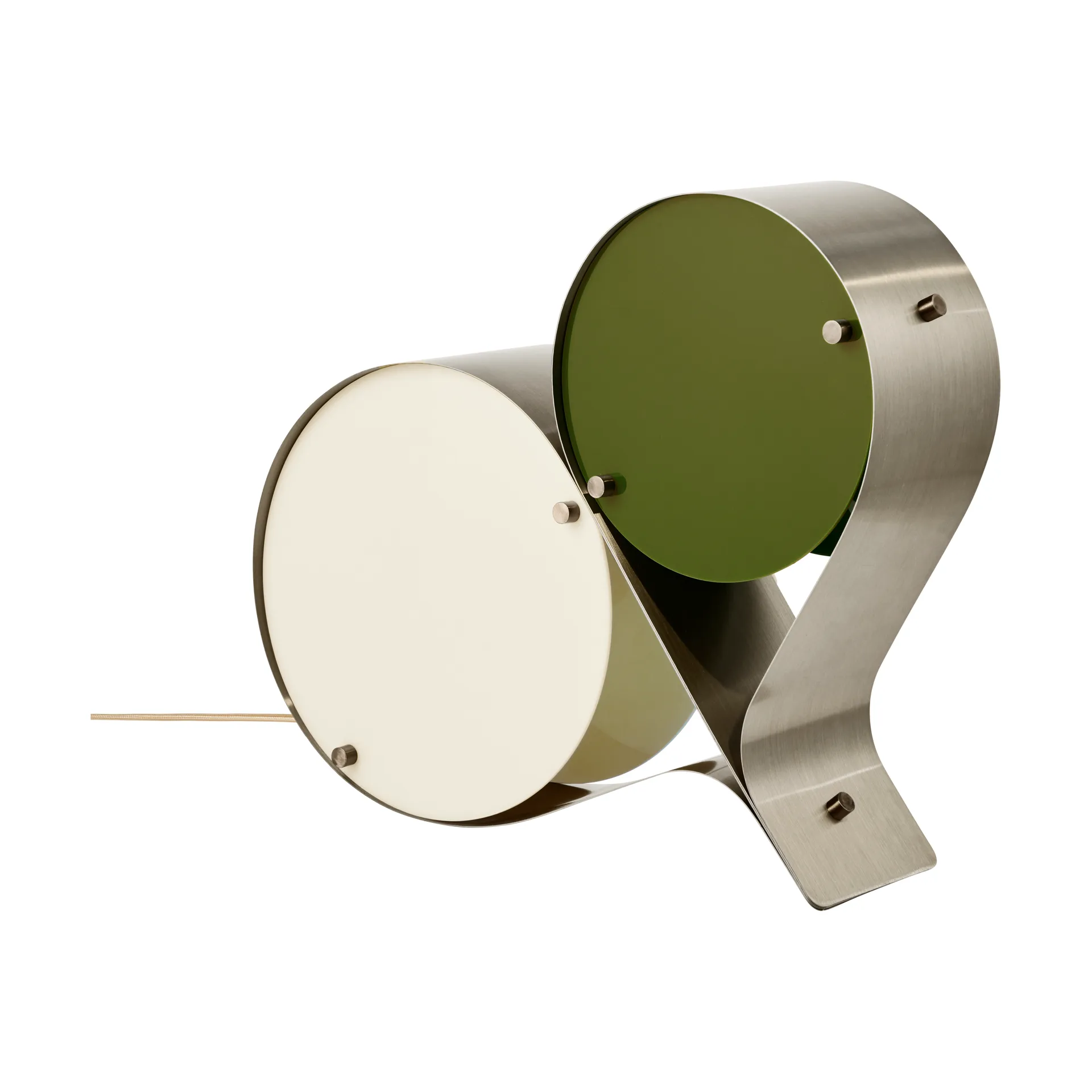 Coppia Tischleuchte, Ivory & olive GUBI