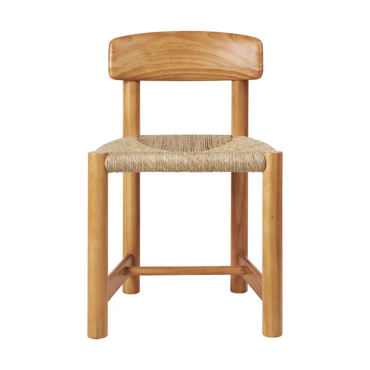Daumiller Side Chair Stuhl - Natural Rush-golden pine - GUBI