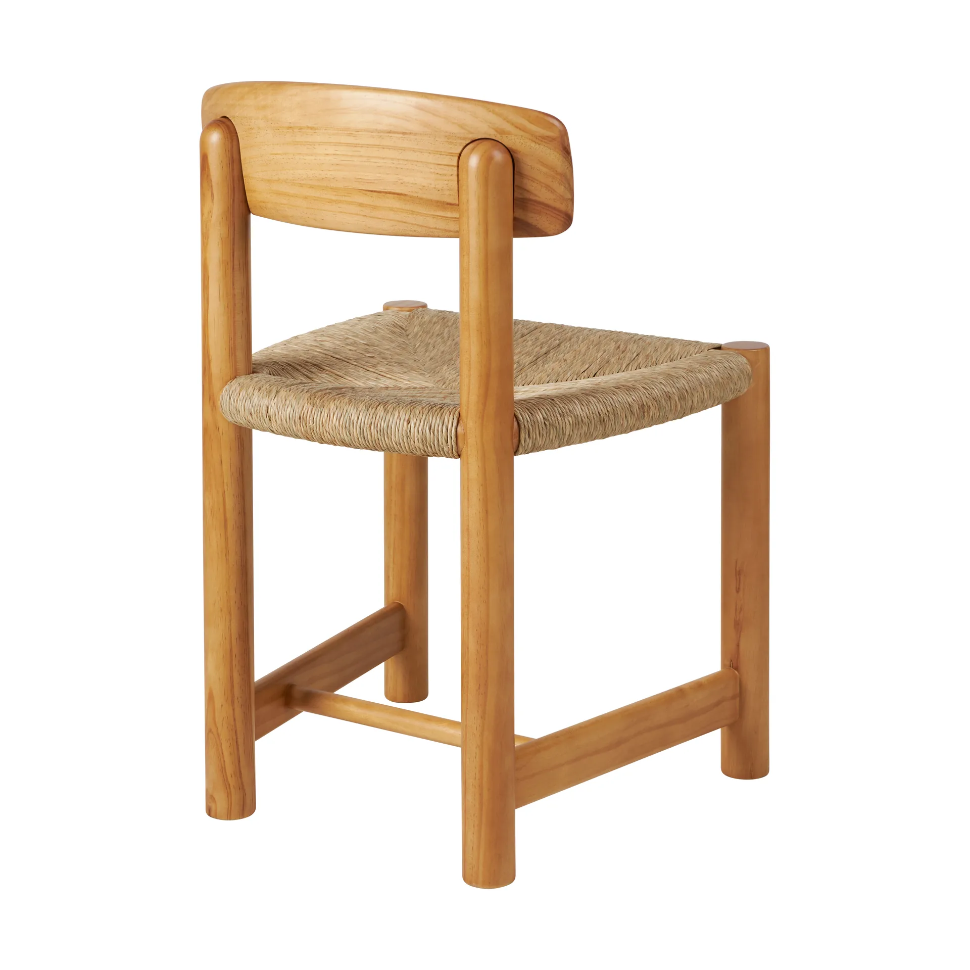 Daumiller Side Chair Stuhl, Natural Rush-golden pine GUBI