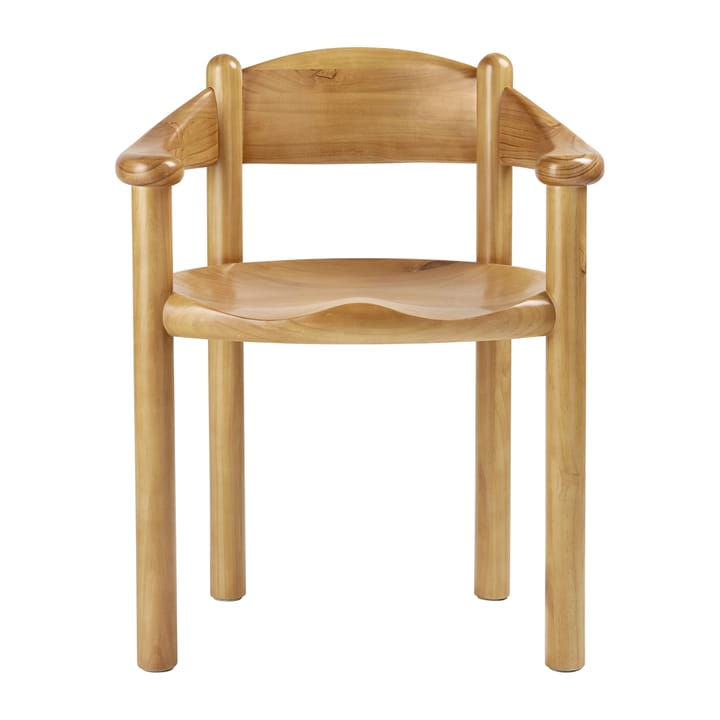 Daumiller Stuhl mit Armlehne - Golden Pine - Gubi