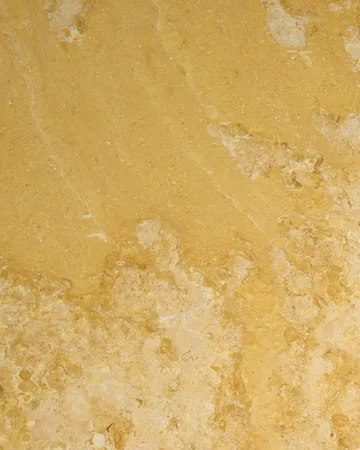Doric Couchtisch - Honey Amber Marmor, 80x80 cm - GUBI