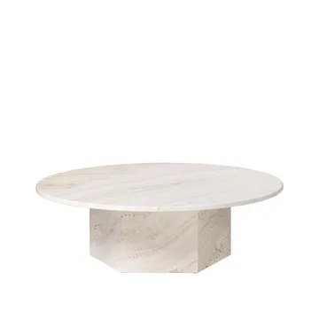 Epic Couchtisch - White, Ø110 - GUBI