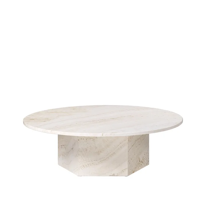 Epic Couchtisch - White, Ø110 - GUBI