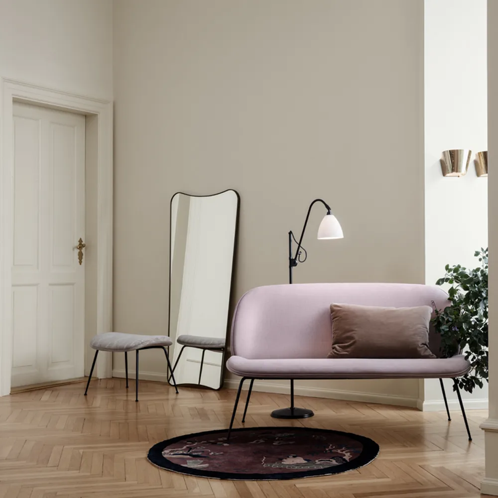 F.A.33 Spiegel, Black brass, groß GUBI