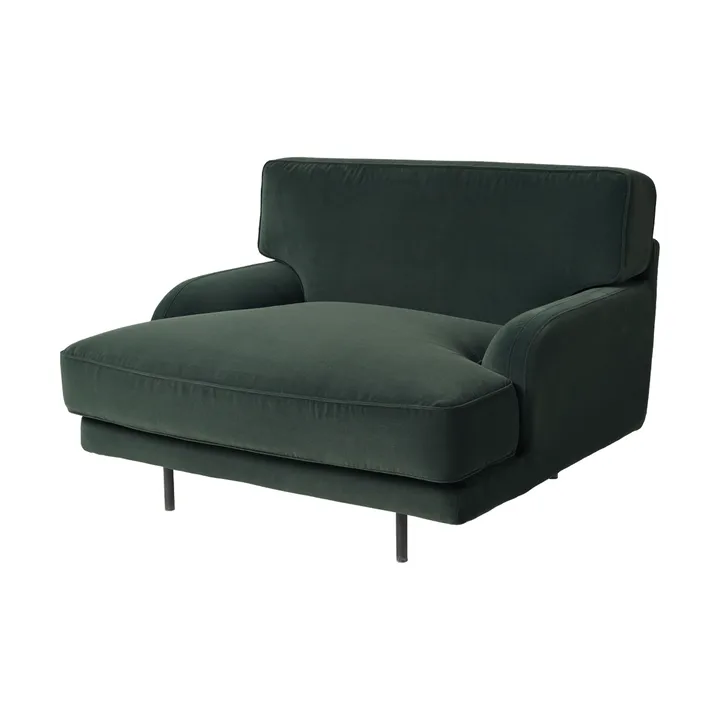 Flaneur Loungesessel - Asator 0984-matt schwarz - GUBI