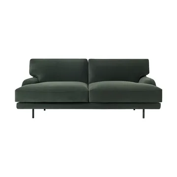 Flaneur Sofa 2-Sitzer - Asator 0984-matt Schwarz - GUBI