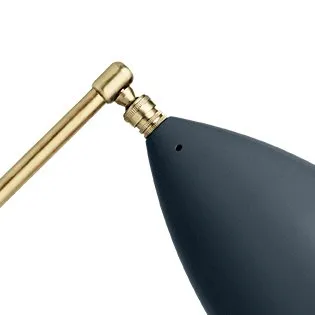 Gräshoppa Tischleuchte, Anthracitgrau GUBI