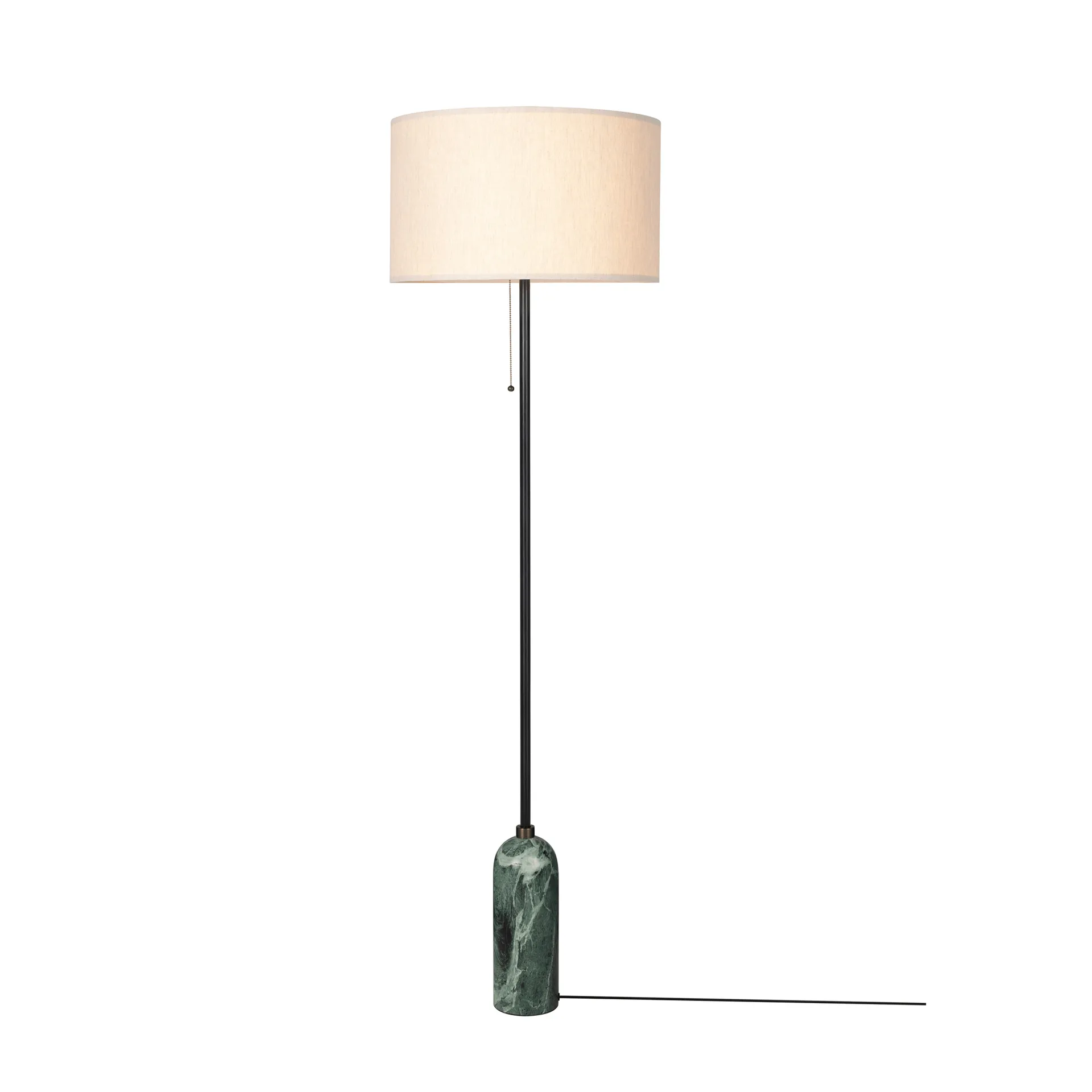 Gravity Stehleuchte, Emerald marble-canvas GUBI