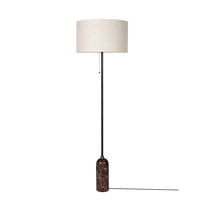 Gravity Stehleuchte - Maroon marble-canvas - GUBI