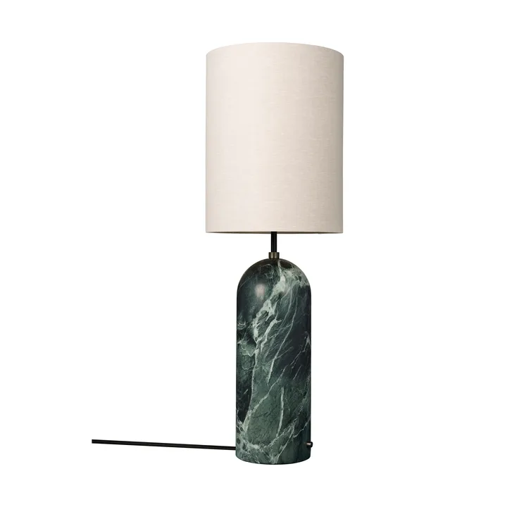 Gravity XL Stehleuchte - Emerald marble-canvas - GUBI