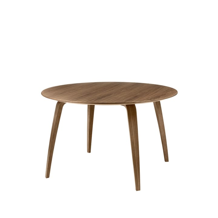 Gubi runder Esstisch - American walnut - GUBI