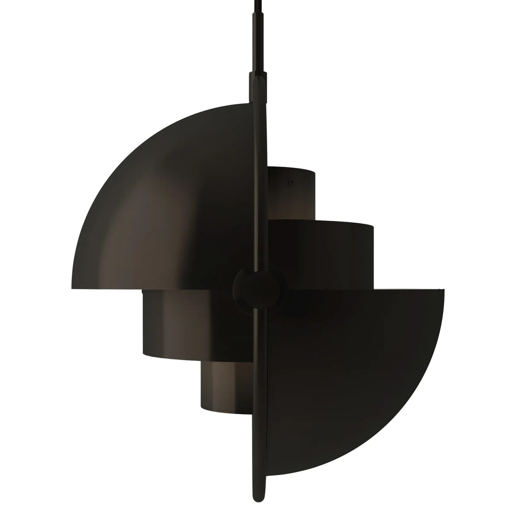 Multi-Lite Pendelleuchte small, Antik Messing GUBI