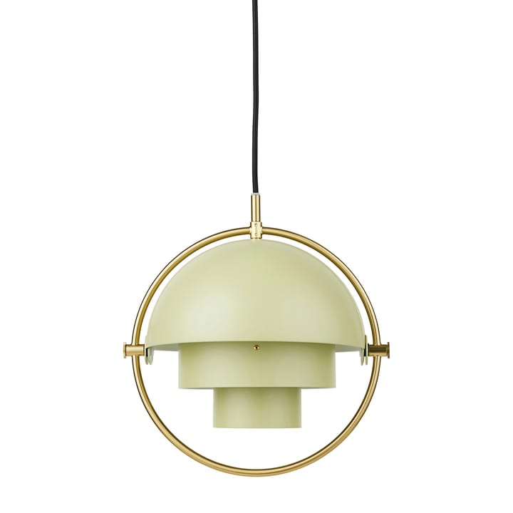 Multi-Lite Pendelleuchte small - Brass-desert sage - GUBI