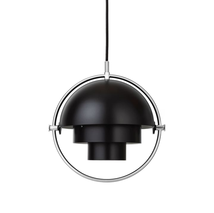 Multi-Lite Pendelleuchte small - Chrom-schwarz - GUBI