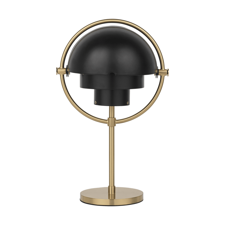 Multi-Lite portabel Leuchte - Black semi matt-brass - GUBI