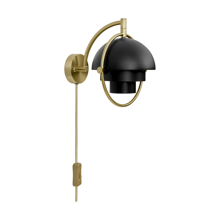 Multi-Lite Wandleuchte - Schwarz-messing - GUBI