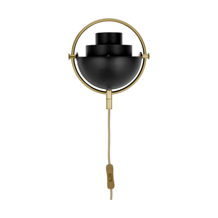 Multi-Lite Wandleuchte, Schwarz-messing GUBI
