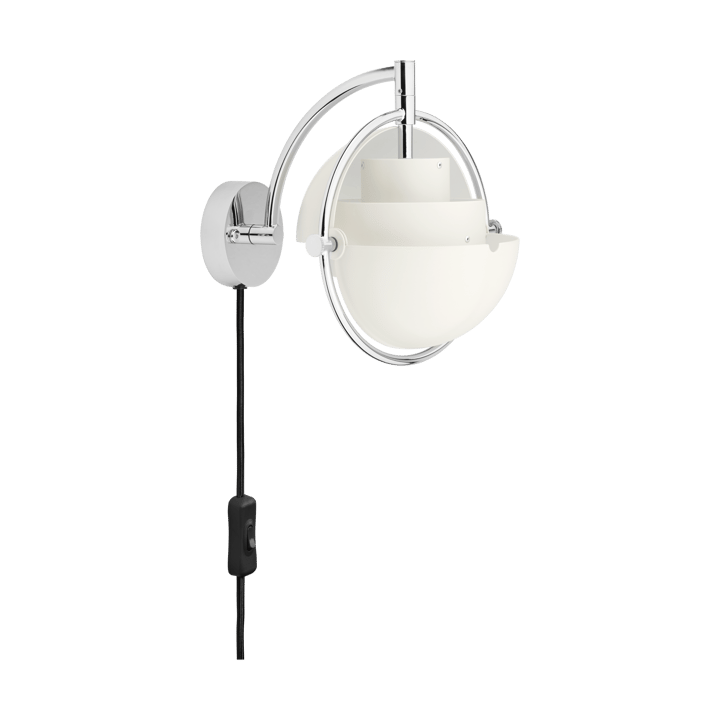 Multi-Lite Wandleuchte, Weiß-chrom GUBI