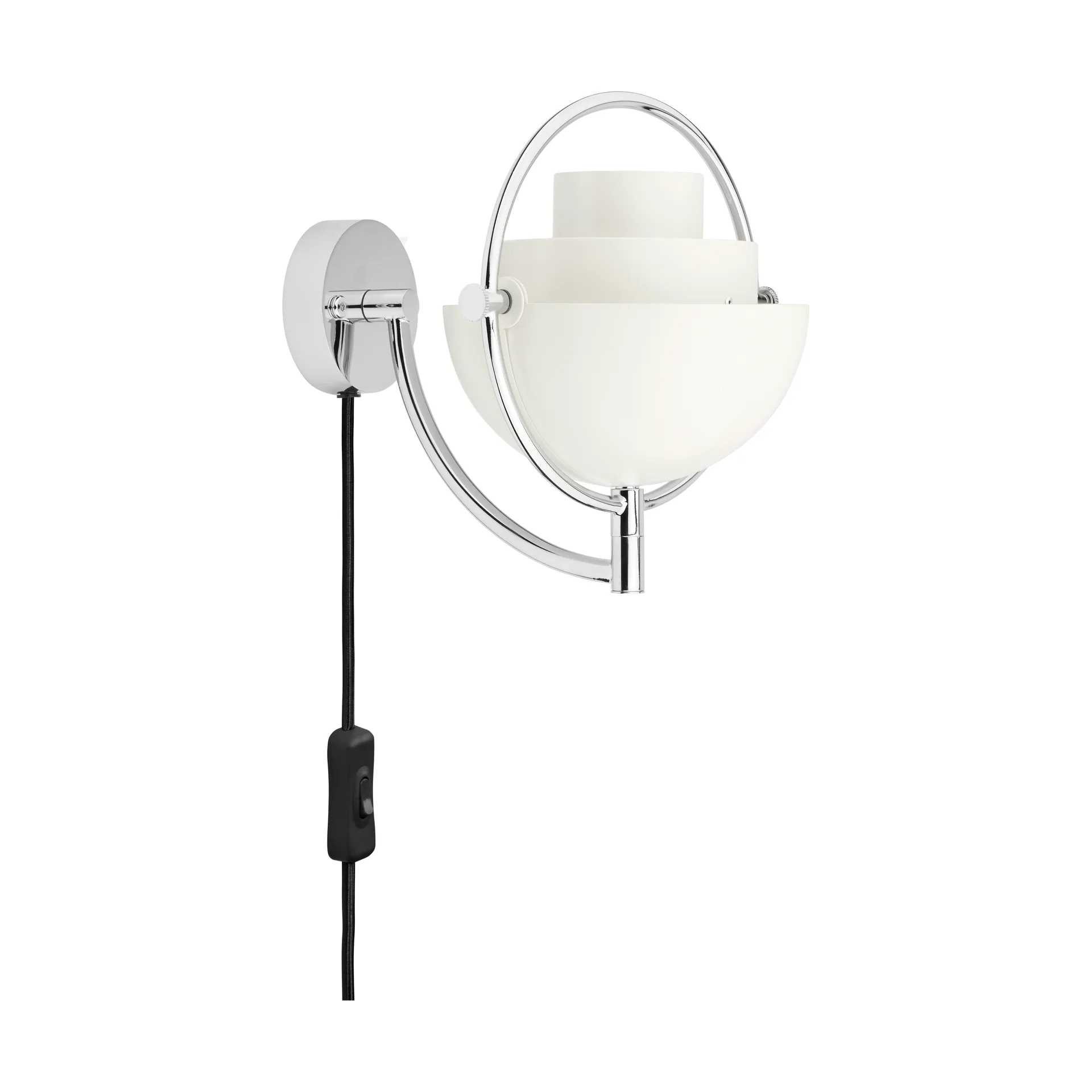 Multi-Lite Wandleuchte, Weiß-chrom GUBI