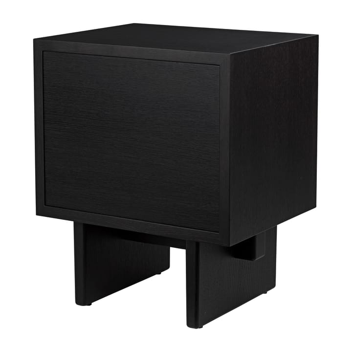 Private Beistelltisch 40 x 50cm, Braun-Eiche schwarz gebeizt GUBI